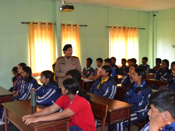 Adolescent Health and Personal Hygiene Session-By Capt. Aiswarya Madhavan, Senior Nursing Staff , MH - 09 October 2024