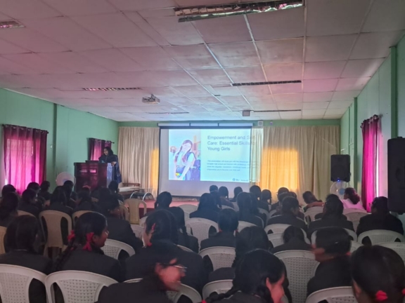 Health and Hygiene Session for girls by Ms. Aakriti Thapliyal-24 July 2024